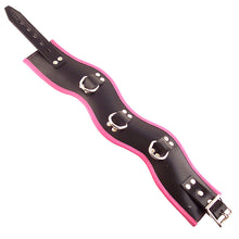 Load image into Gallery viewer, Rouge Garments Black And Pink Padded Posture Collar

