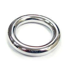 Load image into Gallery viewer, Rouge Stainless Steel Round Cock Ring 40mm
