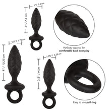 Load image into Gallery viewer, 3 Piece Silicone Anal Probe Kit
