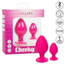Load image into Gallery viewer, Cheeky Butt Plug Duo Pink
