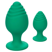Load image into Gallery viewer, Cheeky Butt Plug Duo Green
