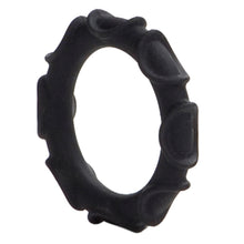 Load image into Gallery viewer, Atlas Silicone Cock Ring Black
