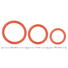Load image into Gallery viewer, TriRings Set Of Three Cockrings
