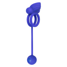 Load image into Gallery viewer, Rechargeable Dual Rockin Rim Enhancer Cock Ring
