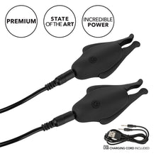 Load image into Gallery viewer, Rechargeable Nipplettes Vibrating Nipple Clamps
