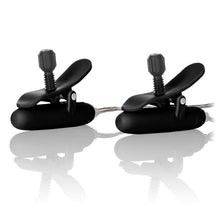 Load image into Gallery viewer, Heated Vibrating Nipple Teasers Black
