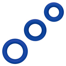 Load image into Gallery viewer, Admiral Universal Cock Ring Set Blue
