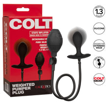 Load image into Gallery viewer, Colt Weighted Plumper Inflatable Butt Plug
