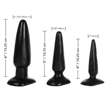 Load image into Gallery viewer, COLT Anal Trainer Kit Butt Plugs
