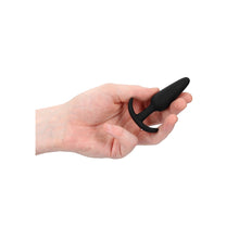 Load image into Gallery viewer, Beginners Size Slim Butt Plug Black
