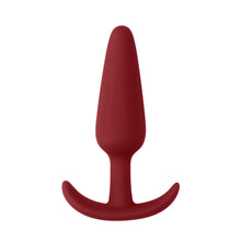 Load image into Gallery viewer, Beginners Size Slim Butt Plug Red
