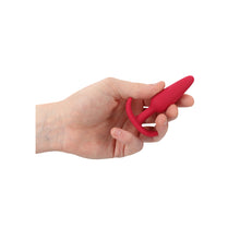 Load image into Gallery viewer, Beginners Size Slim Butt Plug Red
