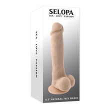 Load image into Gallery viewer, Selopa 6.5 Inch Natural Feel Dildo Flesh Pink
