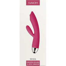 Load image into Gallery viewer, Svakom Trysta Targeted Rolling G Spot Vibrator
