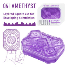 Load image into Gallery viewer, Tenga UNI Amethyst Sleeve Masturbator
