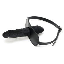 Load image into Gallery viewer, Leather Penis Gag And Dildo
