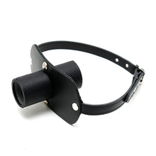 Load image into Gallery viewer, Leather Gag With Urine Tube
