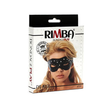 Load image into Gallery viewer, Leather Open Eye Mask With Rivets
