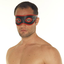 Load image into Gallery viewer, Red And Black Leather Mask
