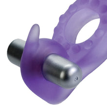 Load image into Gallery viewer, Wireless Rockin Rabbit Vibrating Cockring
