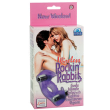 Load image into Gallery viewer, Wireless Rockin Rabbit Vibrating Cockring
