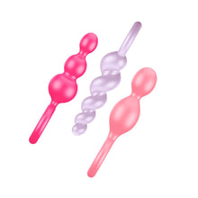Load image into Gallery viewer, Satisfyer Booty Call Set Of 3 Multicolour Anal Plugs

