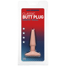 Load image into Gallery viewer, Classic Smooth Butt Plug Small Flesh Pink
