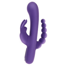 Load image into Gallery viewer, ToyJoy Love Rabbit Triple Pleasure Vibrator
