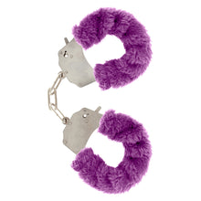 Load image into Gallery viewer, ToyJoy Furry Fun Wrist Cuffs Purple
