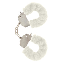 Load image into Gallery viewer, ToyJoy Furry Fun Wrist Cuffs White
