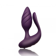 Load image into Gallery viewer, Rocks Off Cocktail Remote Control Couples Vibe Purple

