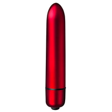 Load image into Gallery viewer, Rocks Off Truly Yours Scarlet Velvet 90mm Bullet
