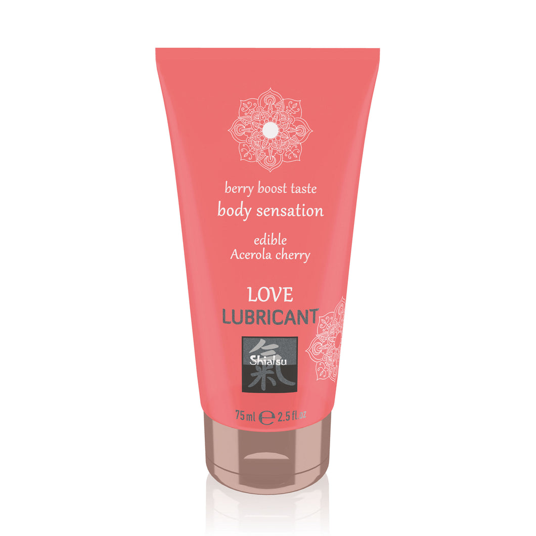 75ml Shiatsu Love Edible Lube (Acerola Cherry Flavour)