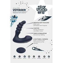Load image into Gallery viewer, Startroopers Voyager Prostate Massager
