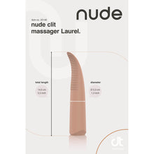 Load image into Gallery viewer, Nude Laurel Mini Travel Massager
