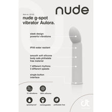 Load image into Gallery viewer, Nude Aulora Mini GSpot Vibrator
