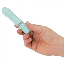 Load image into Gallery viewer, Pillow Talk Flirty Rechargeable Bullet Teal
