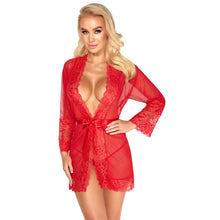 Load image into Gallery viewer, Kissable Kimono Red
