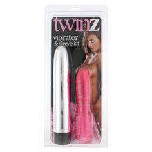 Load image into Gallery viewer, Twinz Vibrator And Sleeve Kit
