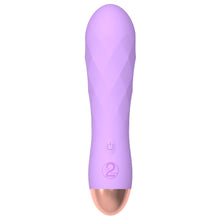 Load image into Gallery viewer, Cuties Silk Touch Rechargeable Mini Vibrator Purple
