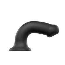 Load image into Gallery viewer, Strap On Me Silicone Dual Density Bendable Dildo Medium Black
