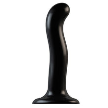 Load image into Gallery viewer, Strap On Me Prostate and G Spot Curved Dildo Small Black
