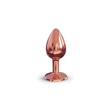 Load image into Gallery viewer, Dorcel Diamond Butt Plug Rose Gold Small
