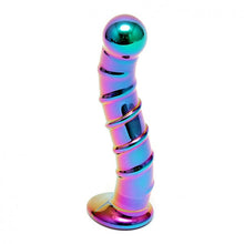 Load image into Gallery viewer, Sensual Multi Coloured Glass Nikita Dildo
