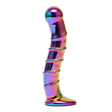 Load image into Gallery viewer, Sensual Multi Coloured Glass Nikita Dildo
