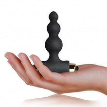 Load image into Gallery viewer, Rocks Off Bubbles Petite Sensations Black Butt Plug
