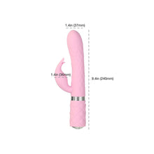 Load image into Gallery viewer, Pillow Talk Lively Rabbit Vibrator Pink
