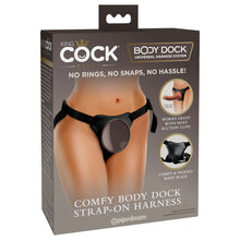 Load image into Gallery viewer, King Cock Comfy Body Dock Strap On Harness
