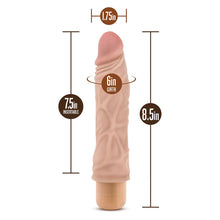 Load image into Gallery viewer, Dr. Skin Cock Vibe 10 Vibrating Dildo 8.5 Inches
