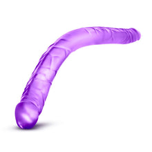 Load image into Gallery viewer, B Yours 16 Inch Purple Double Dildo
